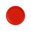 Picture of PAPER PLATES RED 23CM - 6 PACK